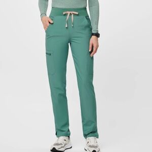 Eucalyptus FREEx™ Lined Yola™ High Waisted - Skinny Scrub Pants